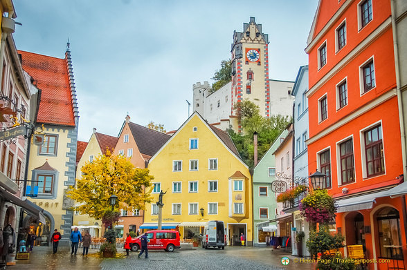 Clock tower view