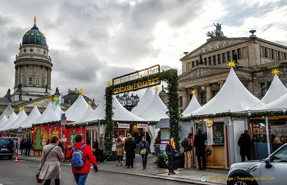 Gendarmenmarkt Christmas market entrance