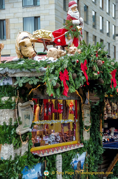 Bratwurst stall