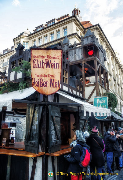 Leipzig Christmas Market stall