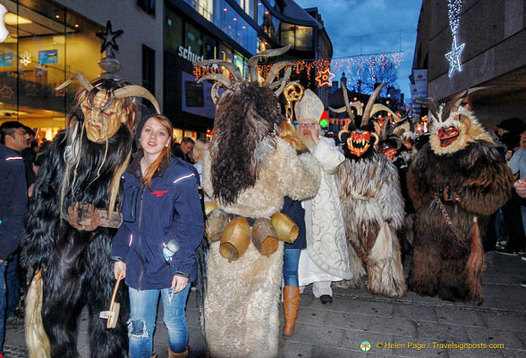 Krampus parade in Munich