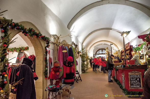 Rathaus courtyard Christmas Market