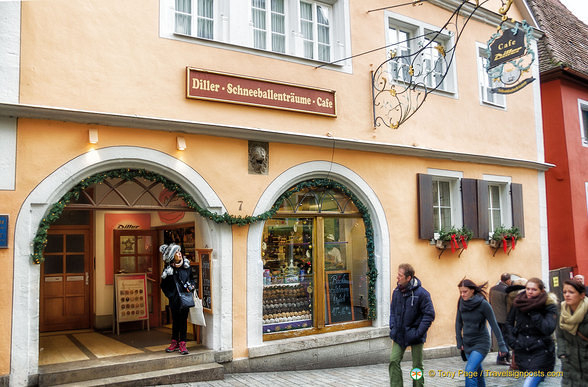 Cafe Diller in Rothenburg