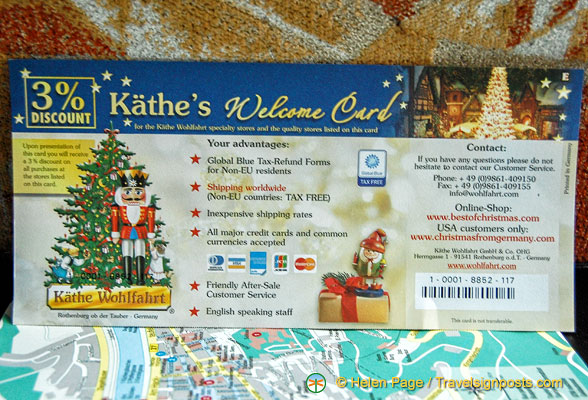 Our 3% discount voucher for Käthe Wohlfahrt, the famous Christmas shop