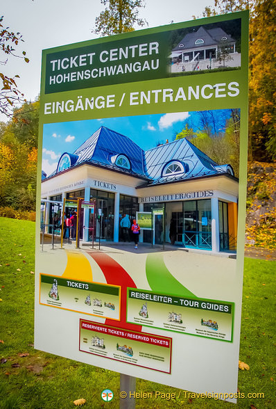 Ticket Centre for the Hohenschwangau castles