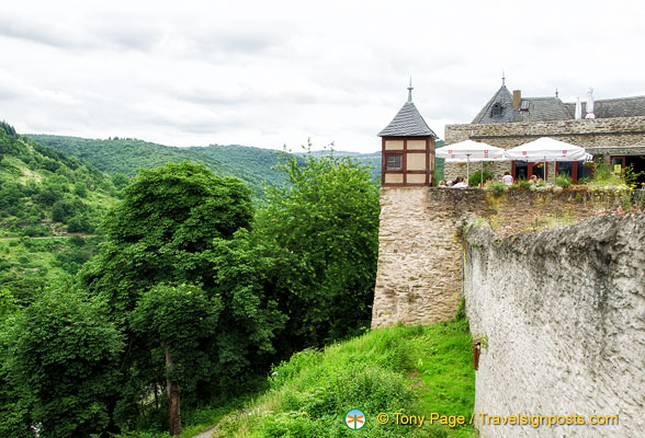 Hill view from Marksburg