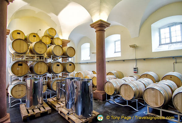 Fürst Löwenstein cellar 