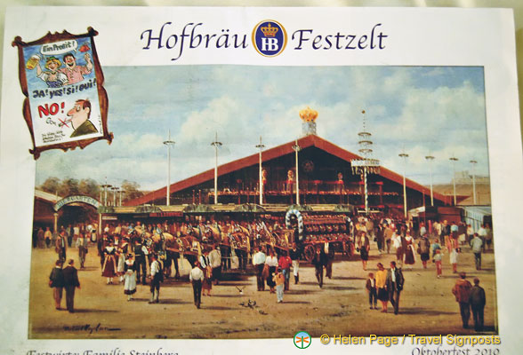 Picture of the Hofbrau Festzelt