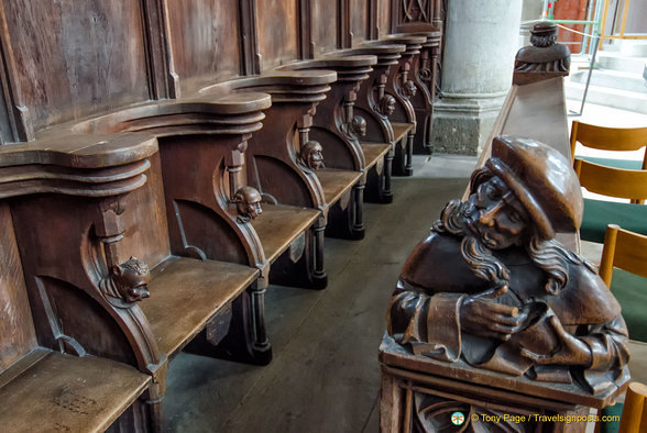 Choir stalls of St Georg