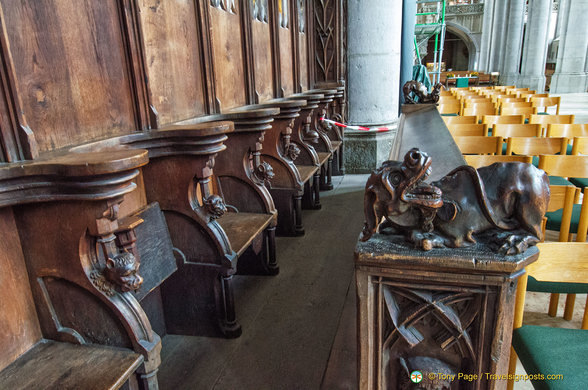 Choir stalls of St Georg