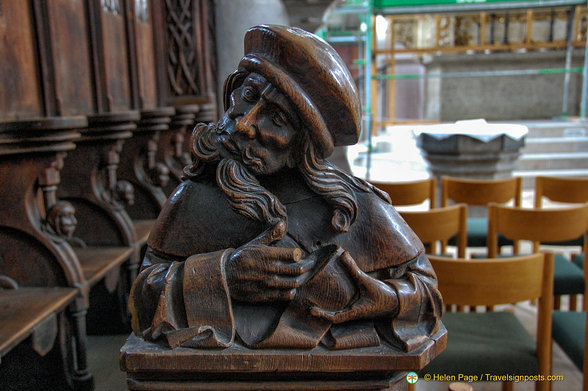 Choir stalls of St Georg