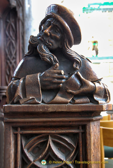 Choir stalls of St Georg