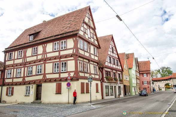 Buildings along Baldinger Strasse