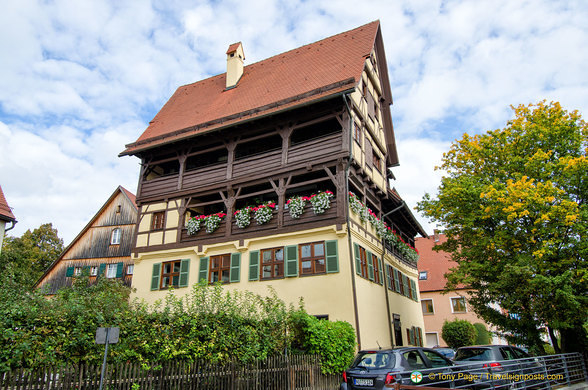 Side view of this huge former gerberhäus