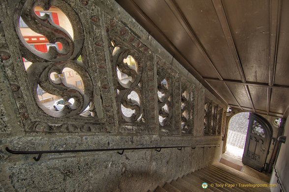 Rathaus staircase 