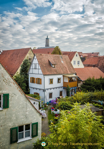 View from Nördlingen city wall