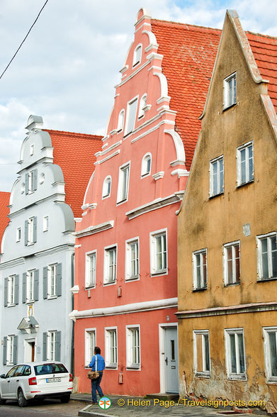 Beautiful gabled houses