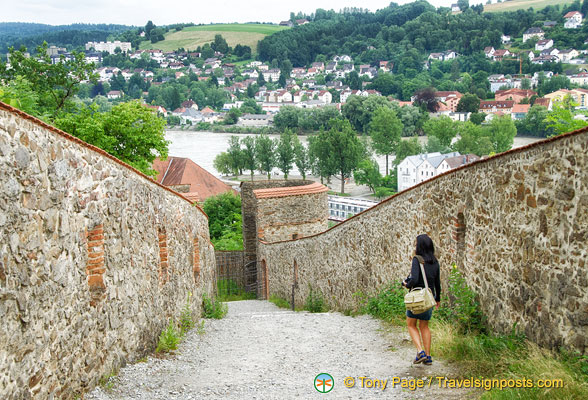 Nice walk down from Veste Oberhaus