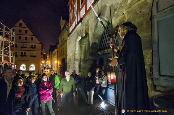 The Night Watchman takes visitors back into the past