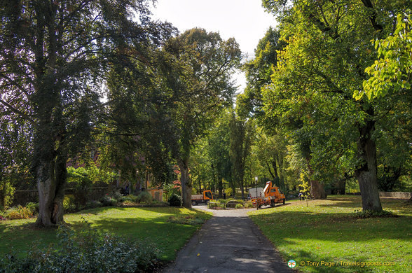 Burggarten or castle garden