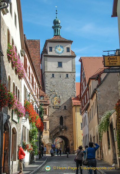 The Weisser Turm on Galgengasse