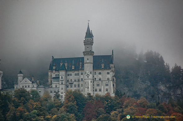 Neuschwanstein as seen from Tegelberg