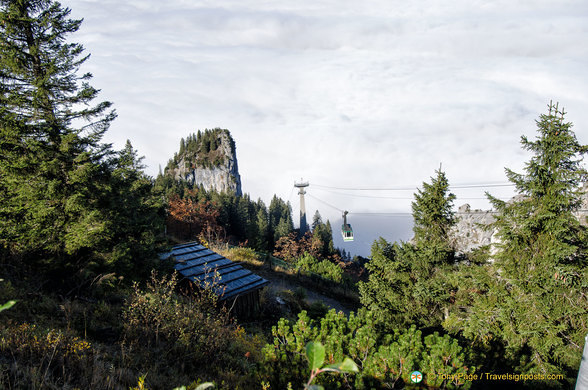 Tegelberg cable car gondola