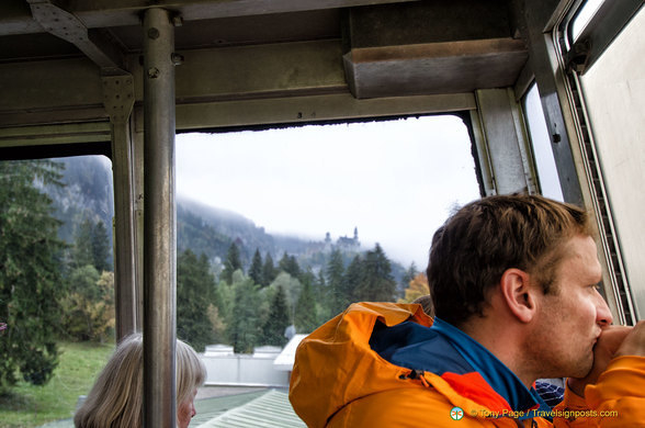 Riding the Tegelbergbahn