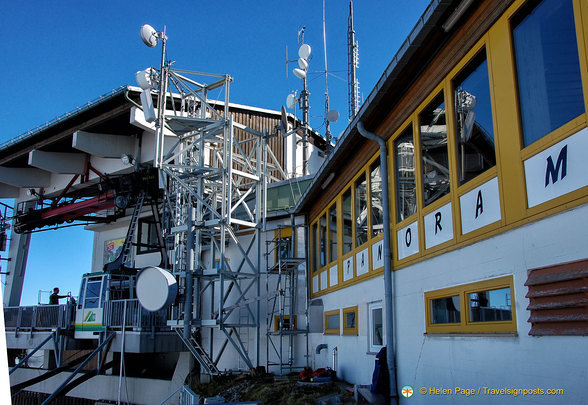 Tegelberg cable car and viewing platform