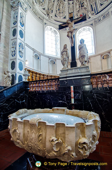 Trier Cathedral - Baptismal font