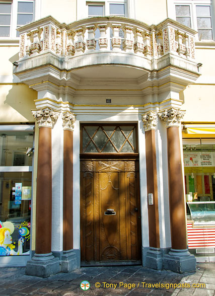 Pretty balcony at Simeonstraße 45