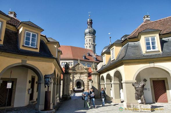 Passageway to Schloss Weikersheim