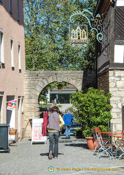 Archway north of marktplatz