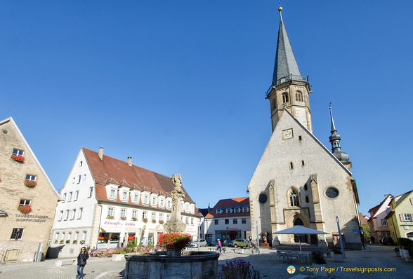 Weikersheim market square