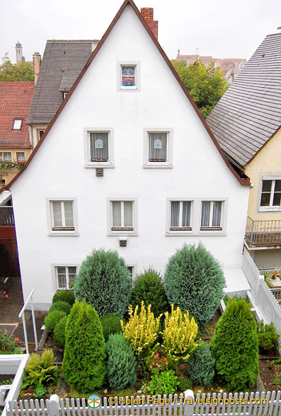 House with a beautiful garden