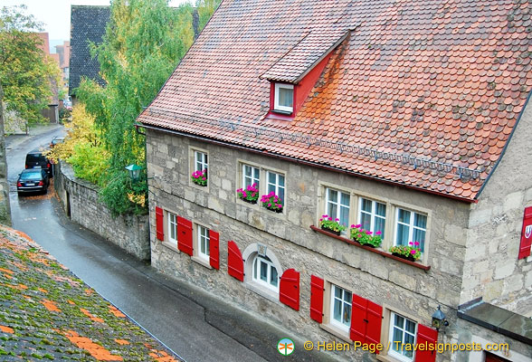 View from Rotherburg wall