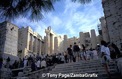 Entrance to Acropolis
[Athens - Greece]