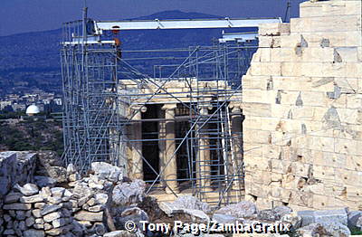 Temple of Athena Nike under renovation
[Athens - Greece]