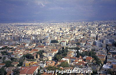 Athens from the Acropolis