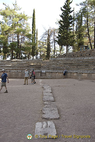 Delphi: the archaelogical site