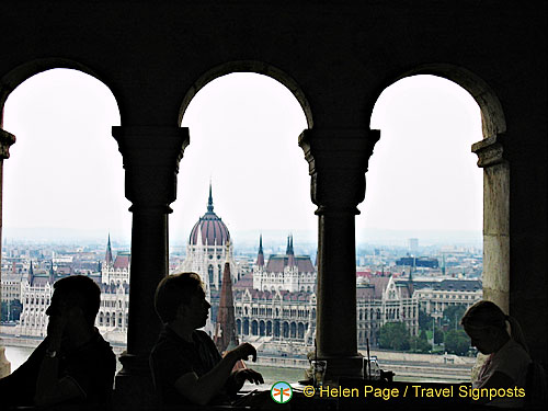 View of Hungarian Parliament Building from Fisherman's Bastion