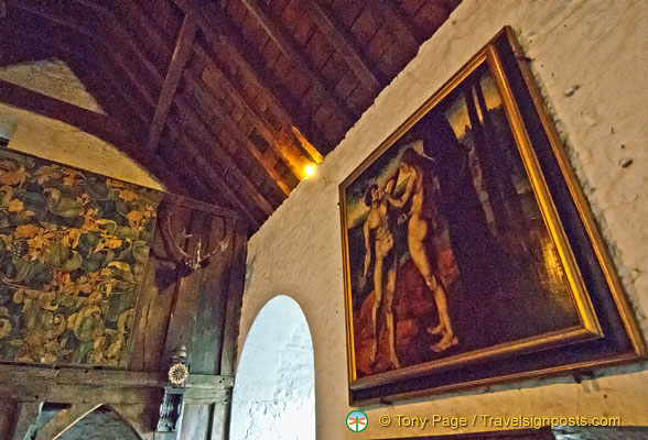 Precious artwork of Bunratty Castle