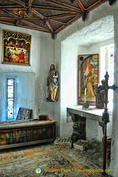 Inside Bunratty Castle