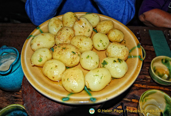 Herb potatoes