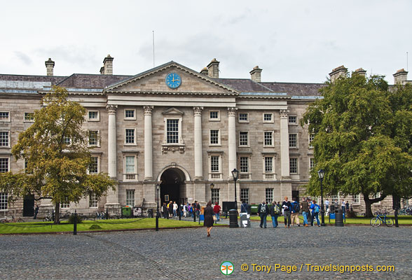 Regent House whose archway leads to the Front Gate