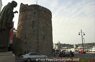 Believed to be the first mortar building in Ireland, the walls are 3m thick