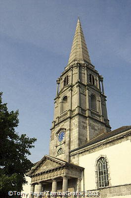 John Roberts, local architect, was responsible for much of the city's Georgian heritage