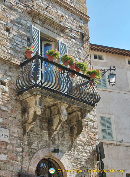 Beautiful cast-iron balcony