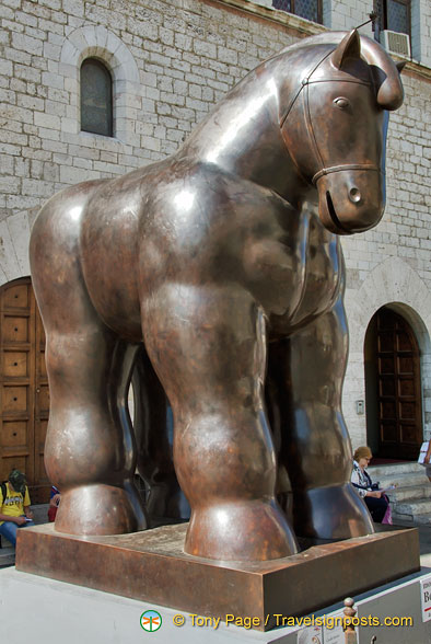 Botero's horse