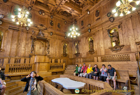 Bologna Anatomical theatre in the Archiginnasio